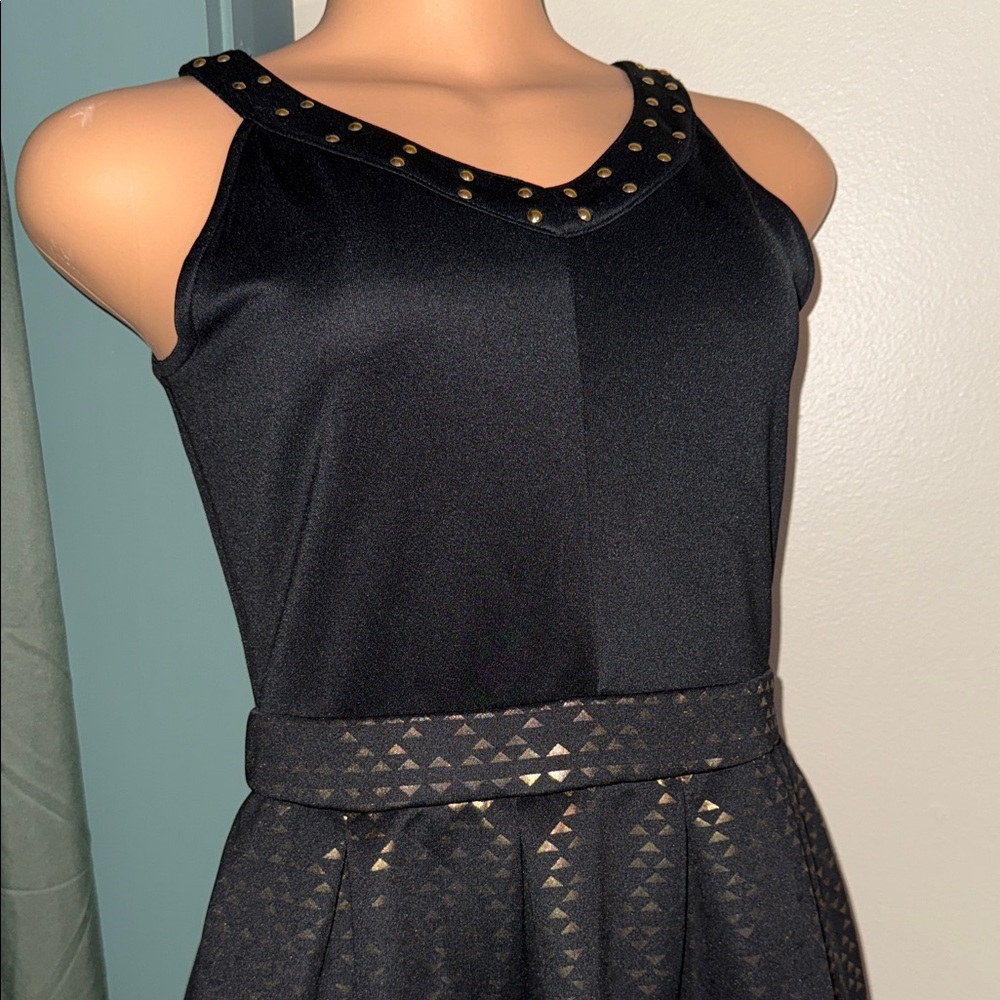 Epic Threads Black Studded Mini Dress - Picture 3 of 5
